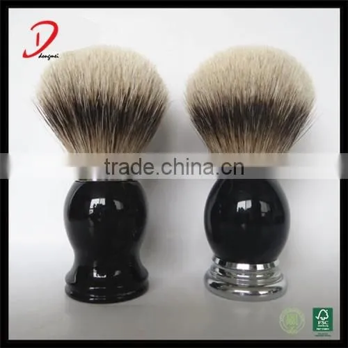 Men's Badger Hair Shaving Brush ,resin Handle Shaving Brush Set photo-2