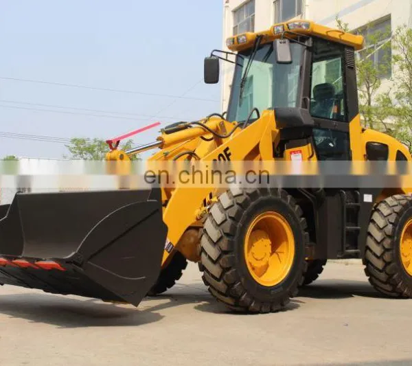 Factory Direct Joystick Strong Bull Wheel Loader 2 Ton Weight Construction Front End Loader for Sale photo-2