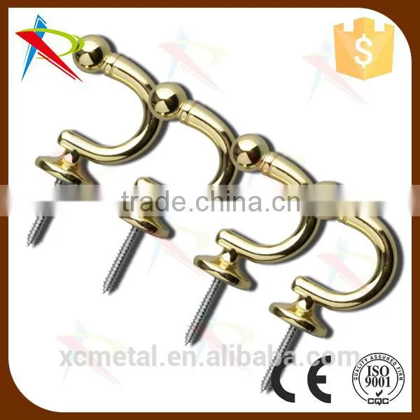 Gold wall tassel hook /Tassel wall hooks /curtain wall hooks