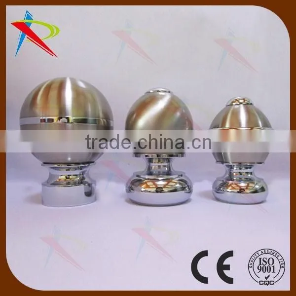 Luxury Hotel Decoration Metal Luxury Curtain Tube and Rod Sets photo-5