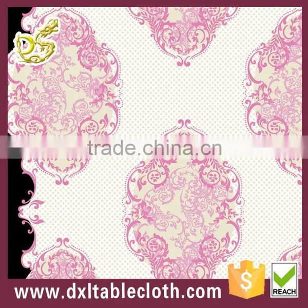 Spring Blossoms Damask Tablecloth Home Use Pvc Tablecover photo-4