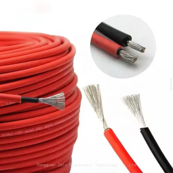 New Design 4mm 6mm 10mm Tinned Copper Conductor DC Photovoltaic Solar pv Cable photo-2