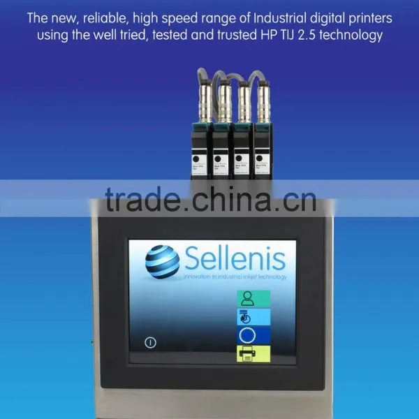 Sellenis S-Jet 600 Thermal Ink Jet (TIJ) Using hp TIJ 2.5 Pen Technology