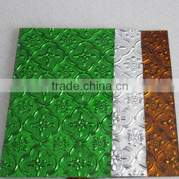 3mm Flora Aluminum Mirror Glass photo-3