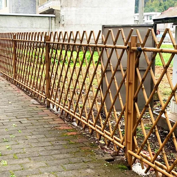Customizable Imitation Bamboo Fence for Outdoor Garden Borders & Decorative Edging Fence photo-2