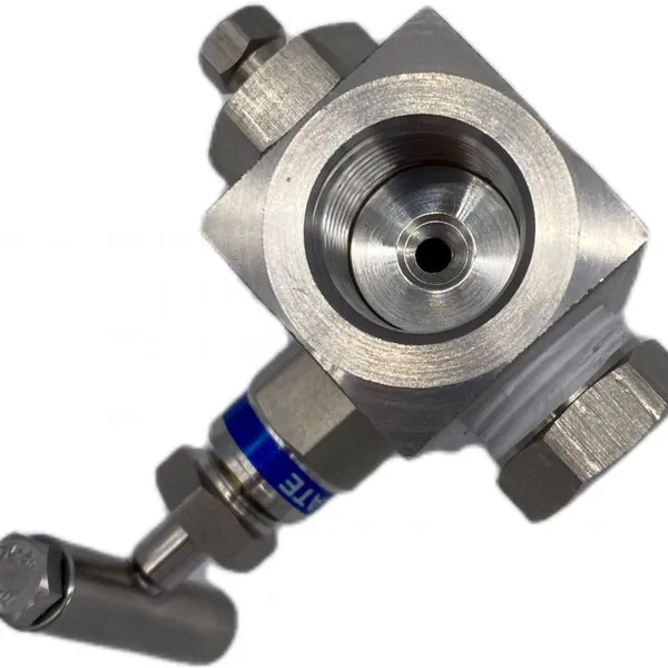 Stainless Steel 3-Way Manifold Valve for Rosemount Pressure Transmitter With NPT Thread Multi-valve Manifold Yokogawa photo-4