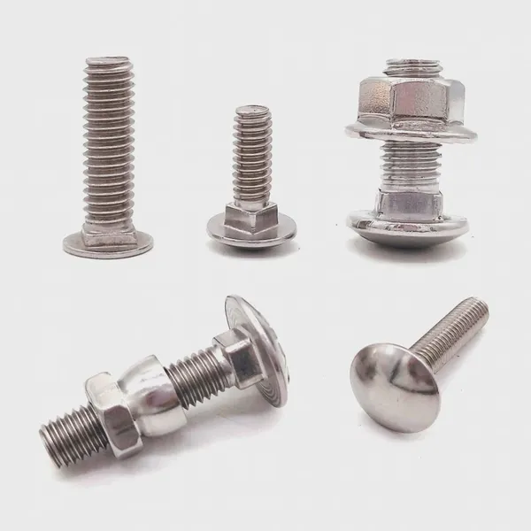 Half Thread DIN 603 Square Neck Carriage Bolt Grade 8.8