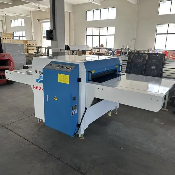 Garment Type Fabric Fusing Machine for Ironing Collar 900mm 1200mm photo-2