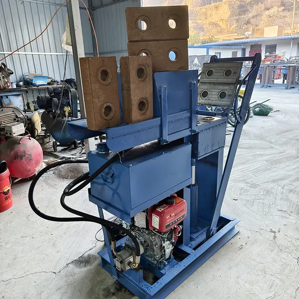30T Hydraulic Interlocking Brick Machine | Clay Soil LEGO Brick Making Machine photo-2