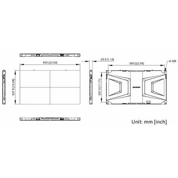Hikvision Ds-d4009bw-2fc 600 Cob P0.93 Indoor Mirror Indoor Display Screen photo-5
