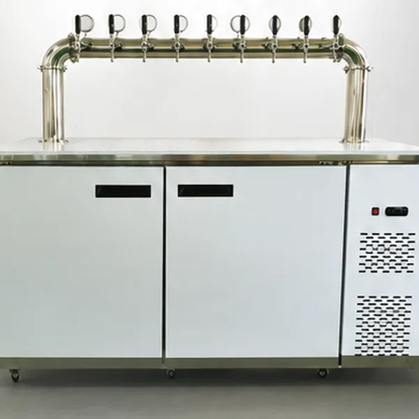 8-Tap Air-Cooled Cabinet Beer Dispenser