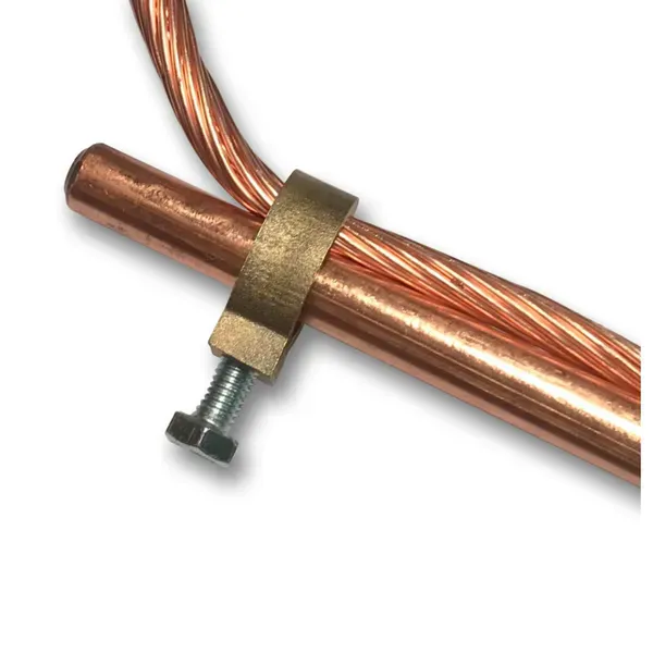 Copper Bonded Steel Ground Rod for Electrical Earthing System photo-2