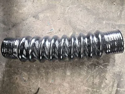 Heat Resistant Inner Liner Telescopic Rubber Hose Anti Aging Oil Resistant For Glass Plant