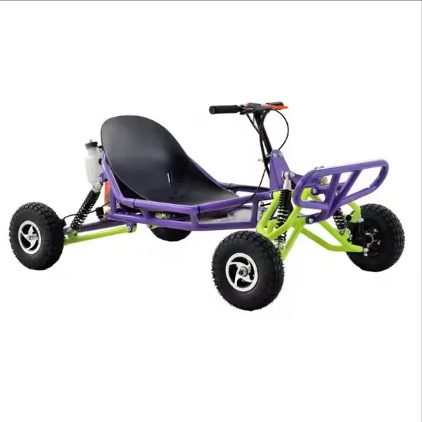 Cheap Outdoor Drift 63cc Arm Shock Suspension Sand Cross Through Kart 2 Stroke Go Kart With Gasoline Engine Pull Start Buggy