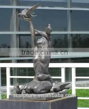 2016 New Outdoor Bronze Sculpture For Outdoor/Garden Decoration Statues Monument Meaningful Figure Sculpture photo-6