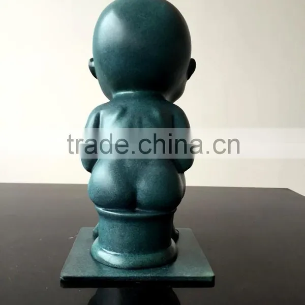 Figure Statue Designer Home Decor Abstract Modern Bronze Sculpture photo-3