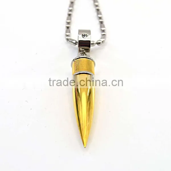 Wholesale Fashion Jewelry Costume Jewelry Gold 316l Stainless Steel Jewelry Gold Pendant photo-4