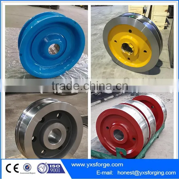 High Quality Single Rim Crane Wheels photo-4