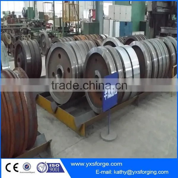 Rail Track Wheel Traveling Overhead Crane Wheel With Monorail Hoist Wheel photo-6