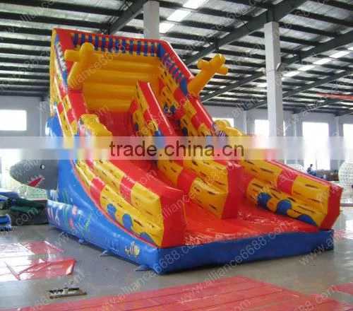 Sea World Bouncer Slide Pvc Inflatable Bouncer Slide for Adult and Children