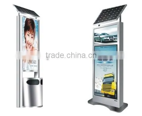 Popular Led Light Box With Solar Panel, Outdoor Solar Led Light Box