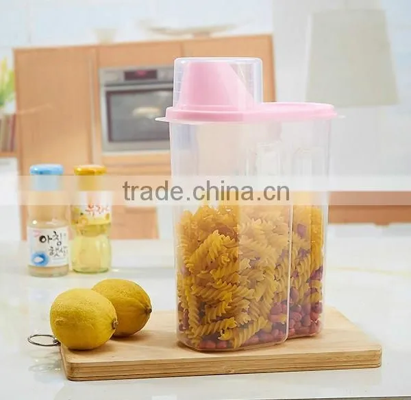 2016 Newest Simple Colorful Transparent Kitchen Tools Storage Jar photo-3