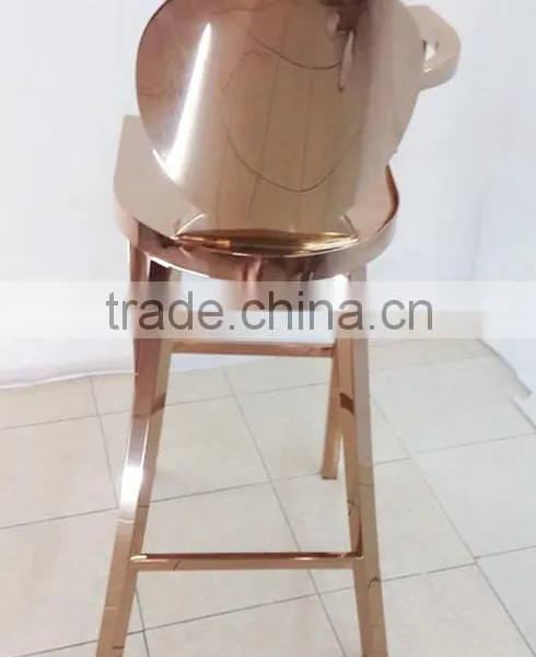 2016 New Design Rose Gold Bar Stool Bar Chair Quality Choice photo-3