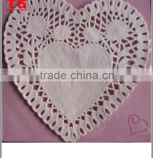 Oval Paper Doily With Printed Color photo-4