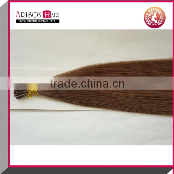Prebonded i Tip Hair Remy Double Drawn Stick Tip Hair Extension photo-3