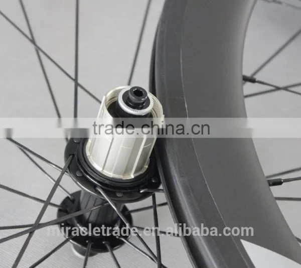 50mm Clincher Black R13 Hub Carbon Clincher Wheel Rim Clincher Road Bike Wheels 50C-TL photo-6