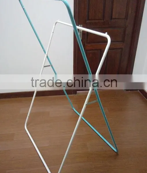 China Supplier Folding Steel Clothes Stand To Hang Clothes photo-5