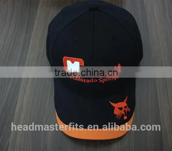 Custom High Quality 6 Panel Embroidery Cotton Golf Hat Baseball Cap photo-3