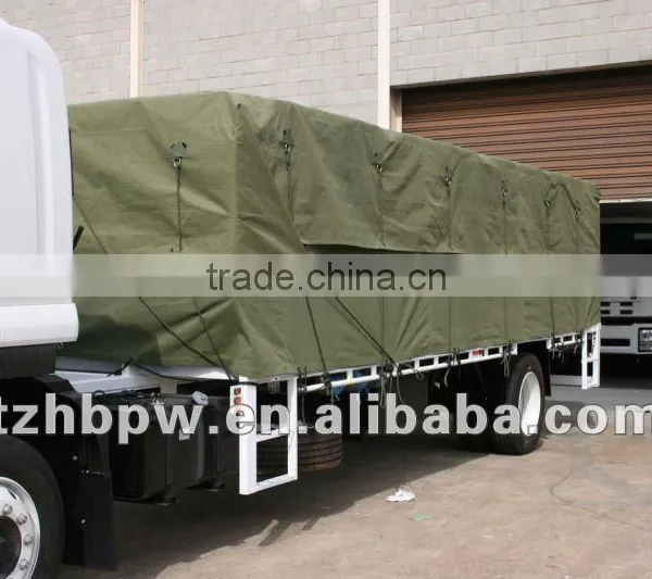 PVC Coated Canvas Tarpaulin for Cover