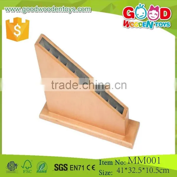 Montessori Materials/Preschool Montessori Wooden Toy for Kids/Educational Montessori Toys Rack for Red Rods