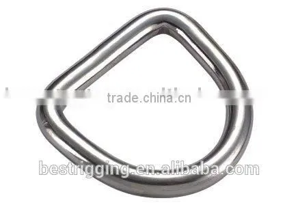Stainless Steel 316 304 Hardware D Ring in Baite Rigging Hardware Professional Manufacturer Cheap photo-3