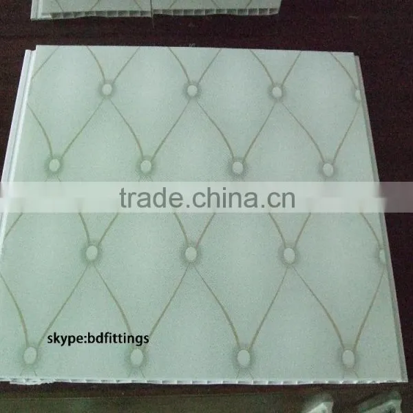 Rectangle Artistic Plastic Ceiling Board Pvc Ceiling Designs photo-2