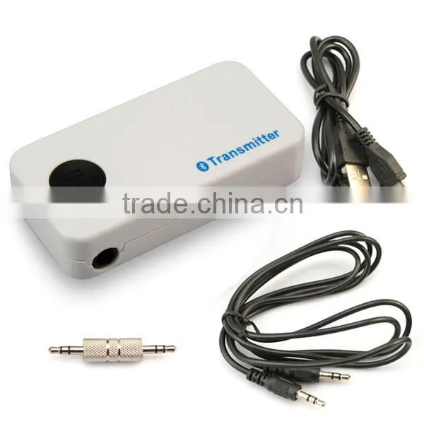 3.5mm Jack Wireless Bluetooth Stereo Audio Music Transmitter for TV DVD Video Media Player photo-2