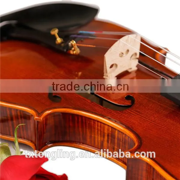 OEM Making Flamed Violin Manufacture (TL005) photo-5