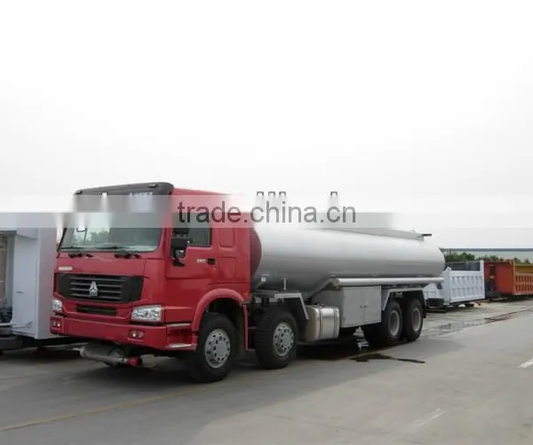 8x4 25m3 Tanker Truck Trailer Water Transport Tank Truck Tank Semi Trailer Tanker Semi Trailer ZZ1317M4669W