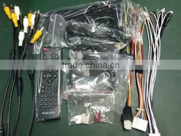 OEM 2TB HDD Mobile DVR With 3G/4G WIFI GPS G-sensor for Vehicle 4CH AHD 960P/720P Realtime MDVR photo-4