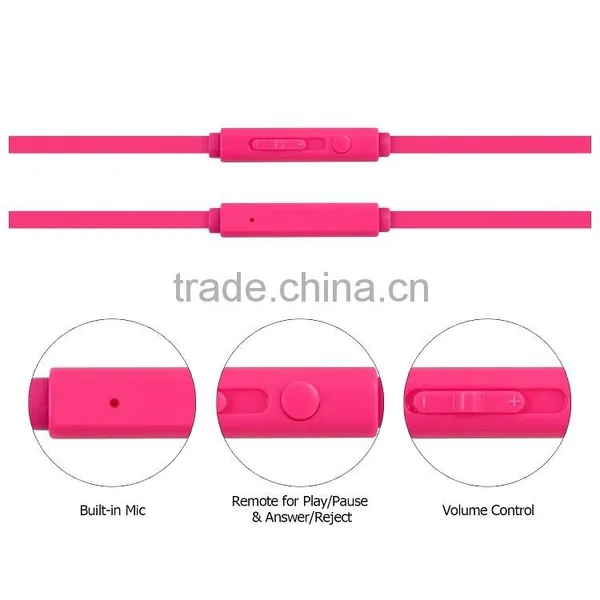 Hot Sell Built-in Mic 3.5mm Pink cd Auxiliary Cable photo-3