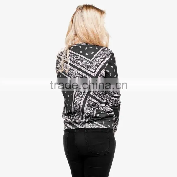Wholesale Crew Neck Custom 3d Printing Sweatshirt no Minimum photo-5