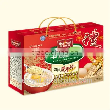 Giftbox 602g Nutritious Oatmeal With Milk & Ca