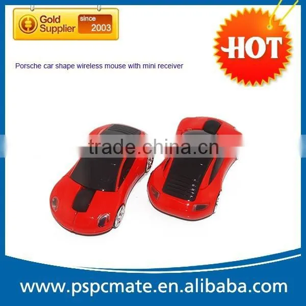 Customized Promotional Gift 2.4G Wireless Car Shaped Computer Mouse With Usb Mini Receiver photo-6