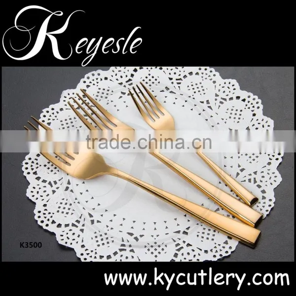 Gold Polishing Flatware,gold Cutlery Set Stainless Steel Dinner photo-6