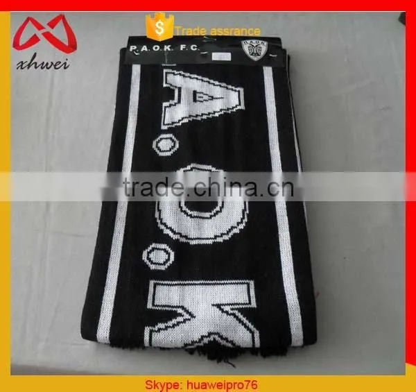 White and Balck Logo Scarf for Adults photo-3