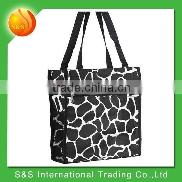 Fashionable and Light-weigh Foldable Tote Bag With Zipper photo-2