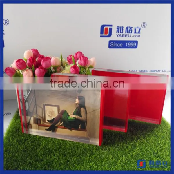 China Manufacturer Wholesale 4x6 Acrylic Frames Wholesale / New Style Acrylic Photofunia Photo Frame photo-5