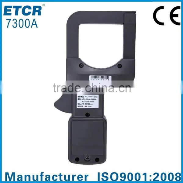 ETCR7300A Large Caliber Clamp Three Phase Power Clamp Tester Electrical Meter photo-3