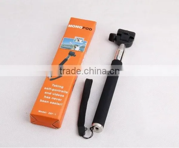 Factory Cheap Wholesale Monopod Self-portrait Camera Monopod Stainless Steel Smart Phone Monopod photo-4